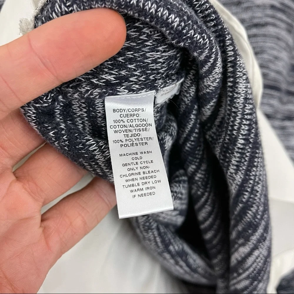 Ann Taylor LOFT Stripe Marled Sweater - Picture 4 of 6